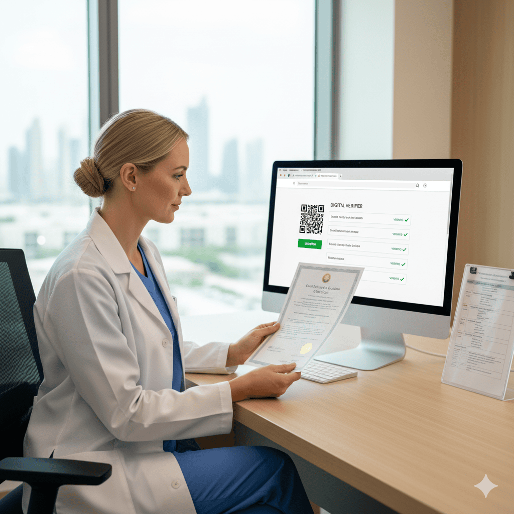 Good Standing Certificate for Gulf Licensing: Clean Steps for DHA, DOH, SCFHS & QCHP