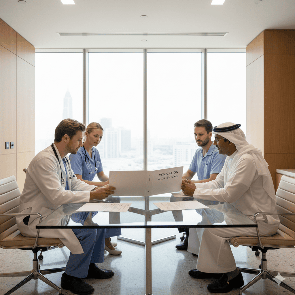Relocating Western-trained doctors, nurses and physiotherapists to Dubai, Abu Dhabi, Riyadh and Doha: what Gulf employers must get right