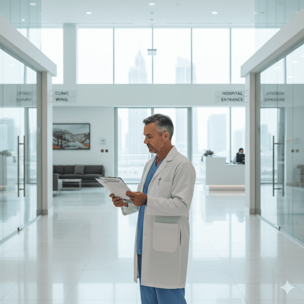 Private Clinics vs Private Hospitals in Dubai: How Western-Trained Clinicians Choose the Right Environment