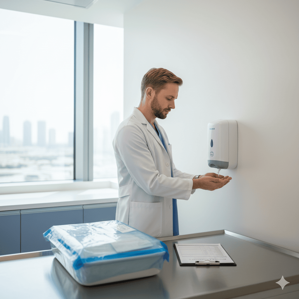 Infection Control in Gulf Private Clinics: A Calm, Repeatable Standard for Western-Trained Teams