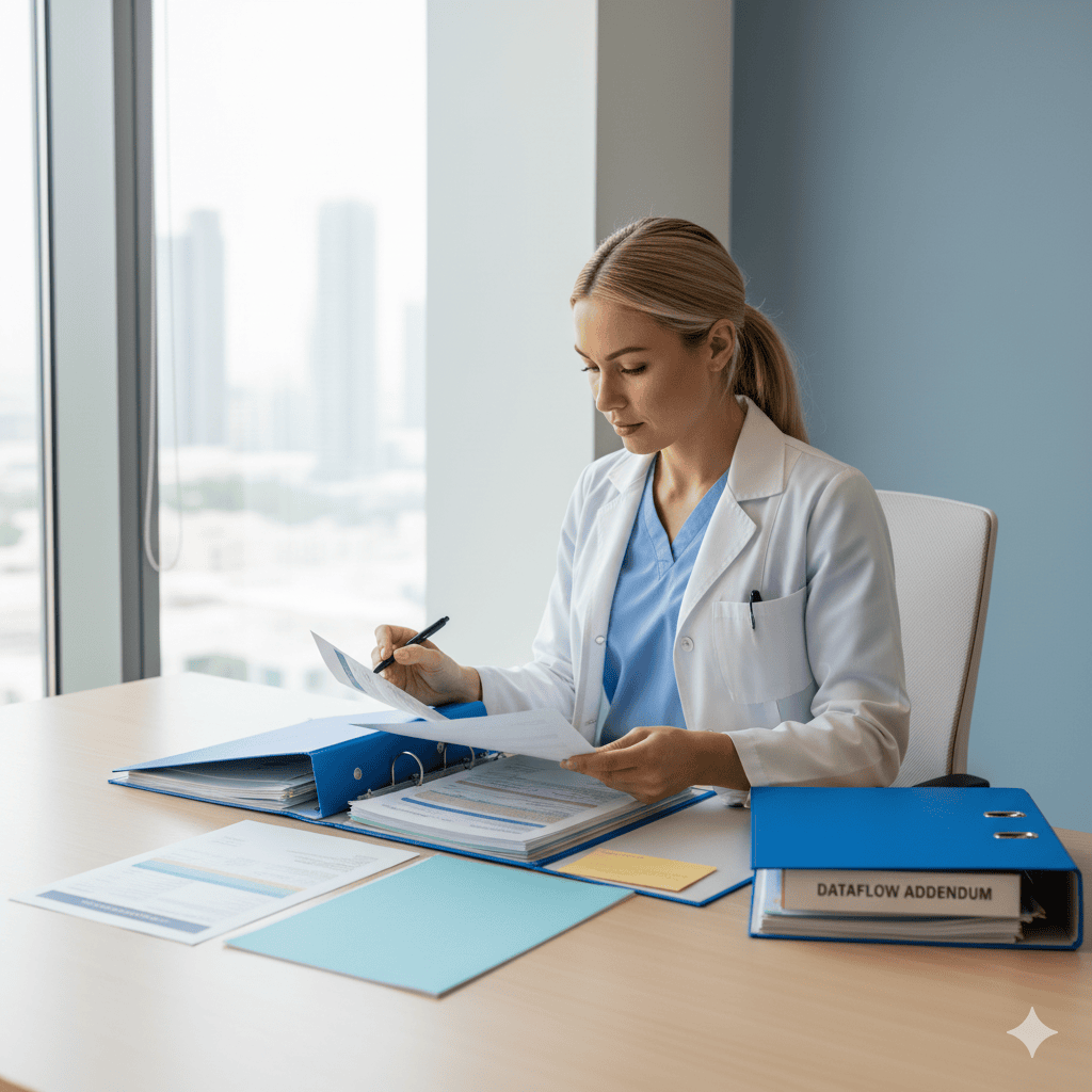 DataFlow Addenda: A 72-Hour Response Playbook for Western-Trained Clinicians (UAE · KSA · Qatar)