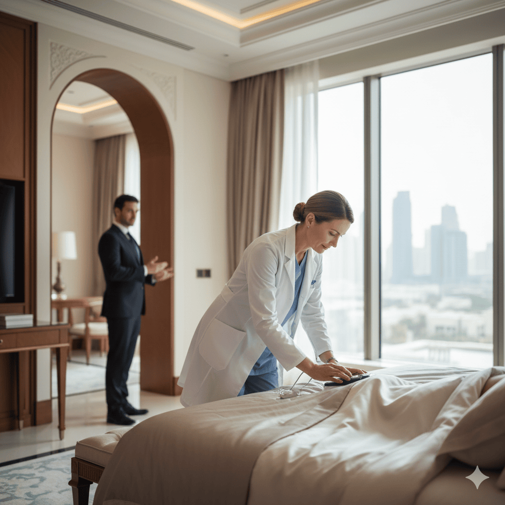 UHNWI Etiquette for Private Nurses in Dubai: Clinical Boundaries That Build Trust