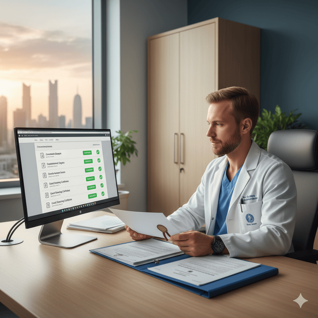 DataFlow & Primary Source Verification for the Gulf: An Addendum-Proof Method (DHA, DOH, SCFHS, QCHP)