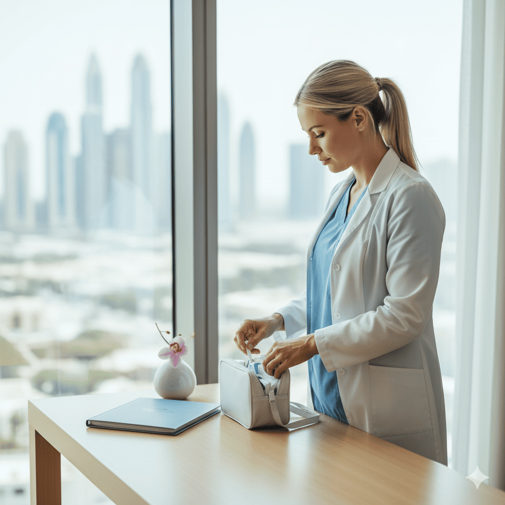 Home, Hotel & Yacht Visits for VIP Care: A Calm Domiciliary Checklist for Western-Trained Nurses (UAE · KSA · Qatar)