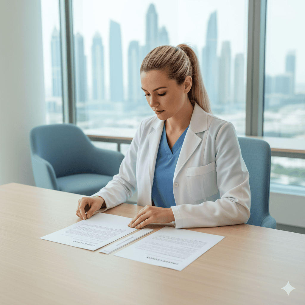 Cover Letters for Gulf Private Healthcare: A 7-Section Template That Panels Trust (Doctors · Nurses · Physiotherapists)