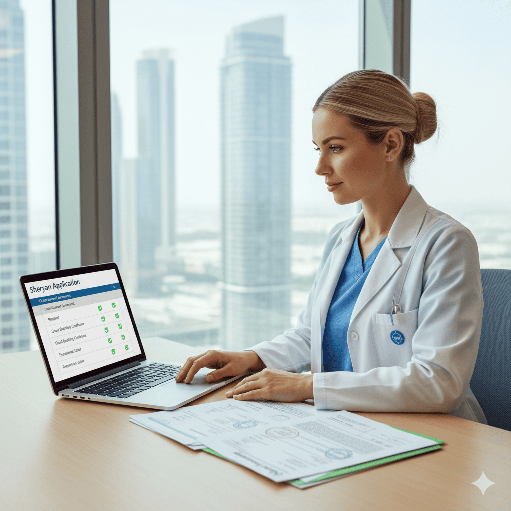 DHA Sheryan for Western-Trained Clinicians: Account, DataFlow & Licence Activation (Dubai)