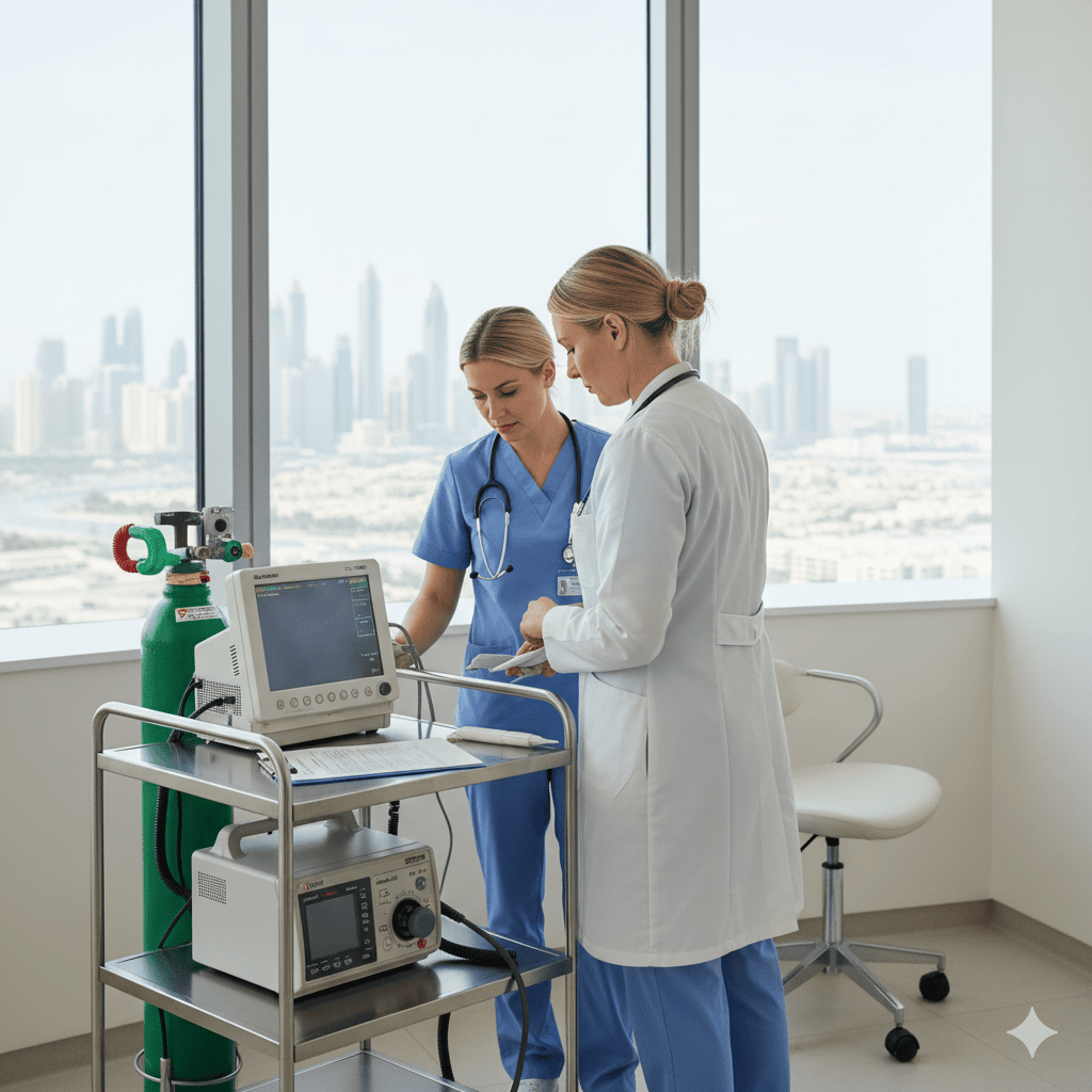 Procedural Sedation in Gulf Private Clinics: Privileging, Monitoring & Recovery — A Calm Framework