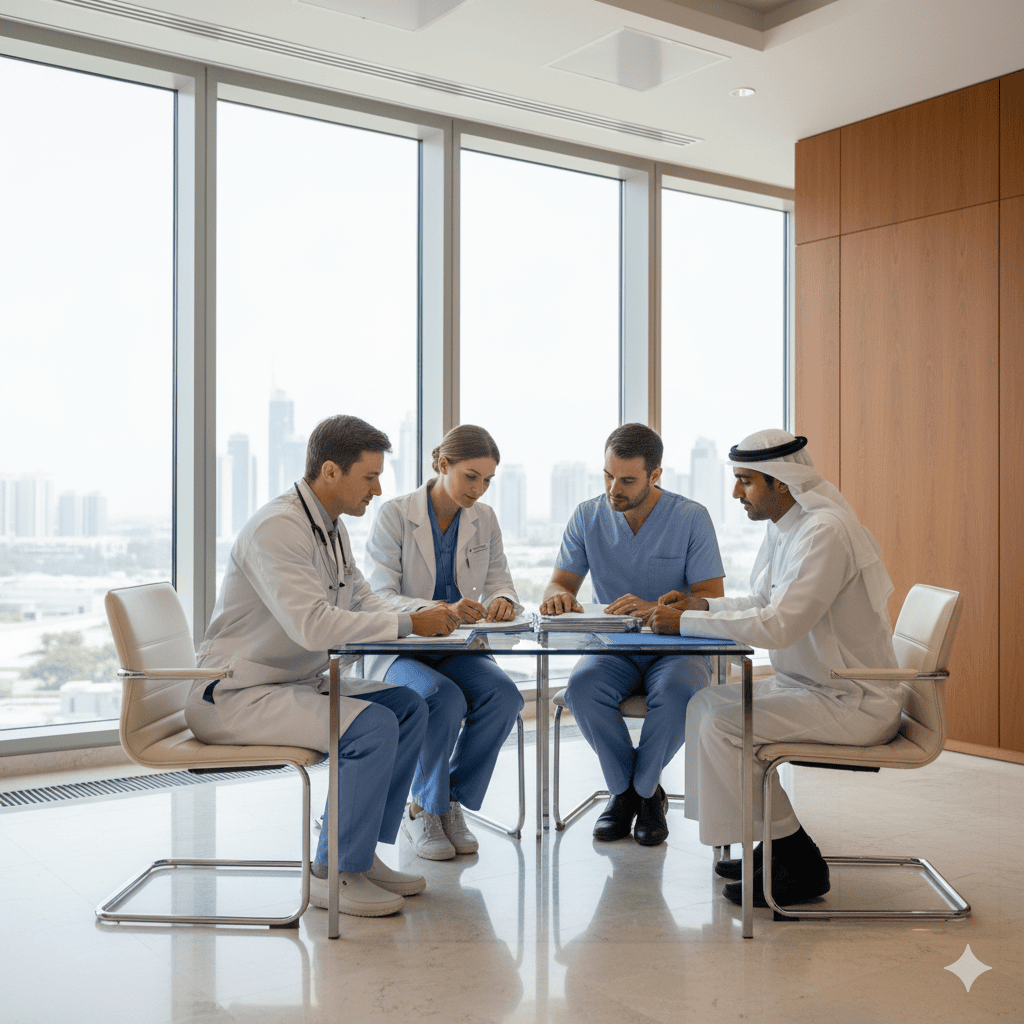 Licensing Western-trained doctors, nurses and physiotherapists for Dubai, Abu Dhabi, Riyadh and Doha private providers