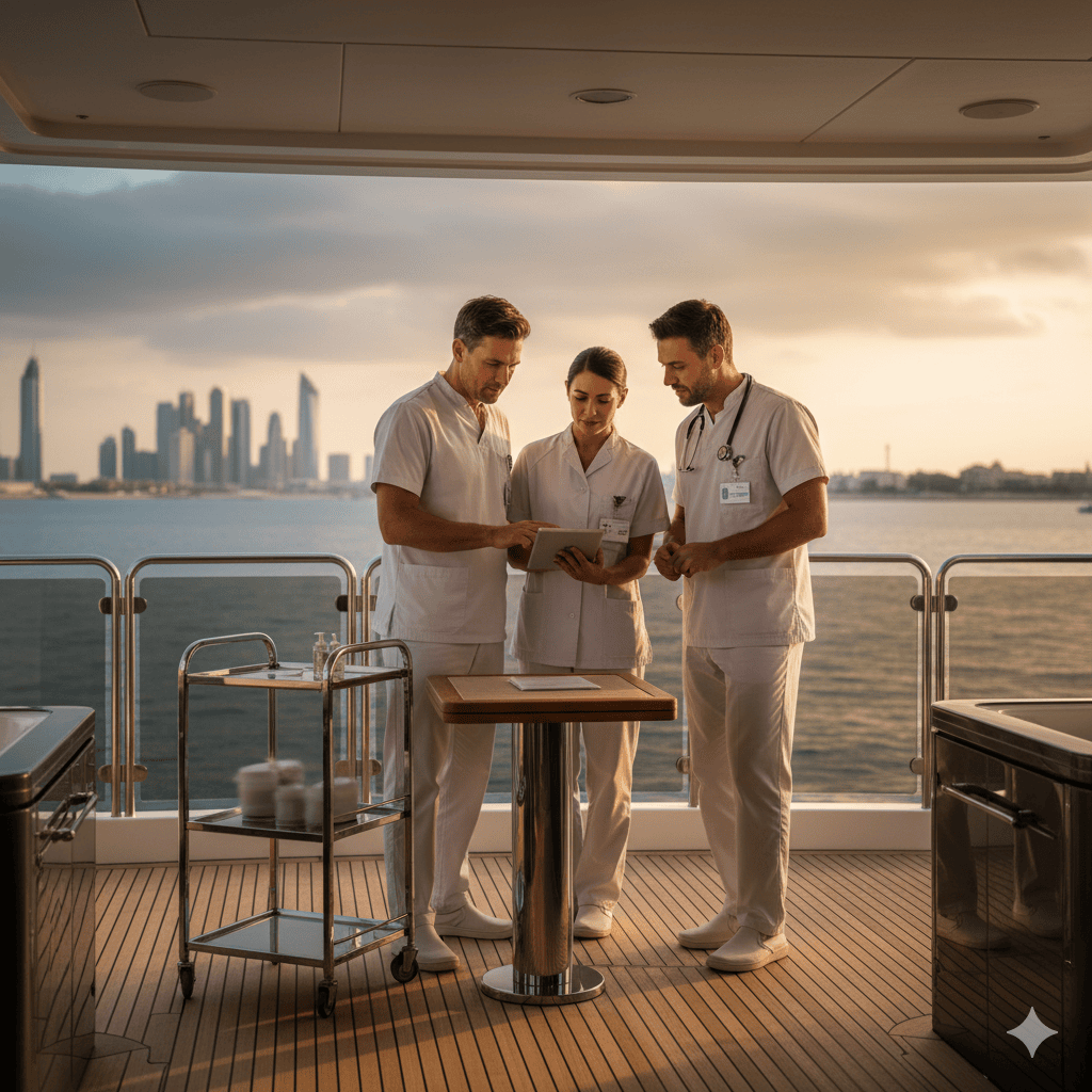 Medical Concierge & Yacht Care in the Gulf: Safe Pathways for Western-Trained Clinicians