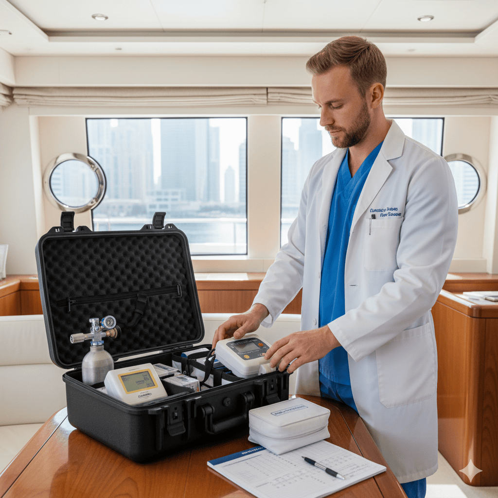 Yacht Medical Kits for VIP Care: A Calm, Compliant Setup for Gulf Waters (Dubai · Abu Dhabi · Doha)