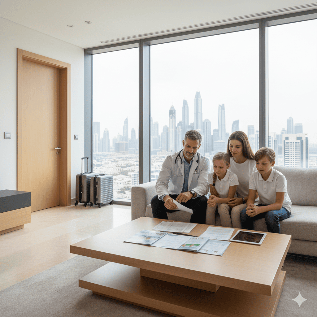 Family Visas in the Gulf: Designing a Realistic Plan for Western-Trained Clinicians