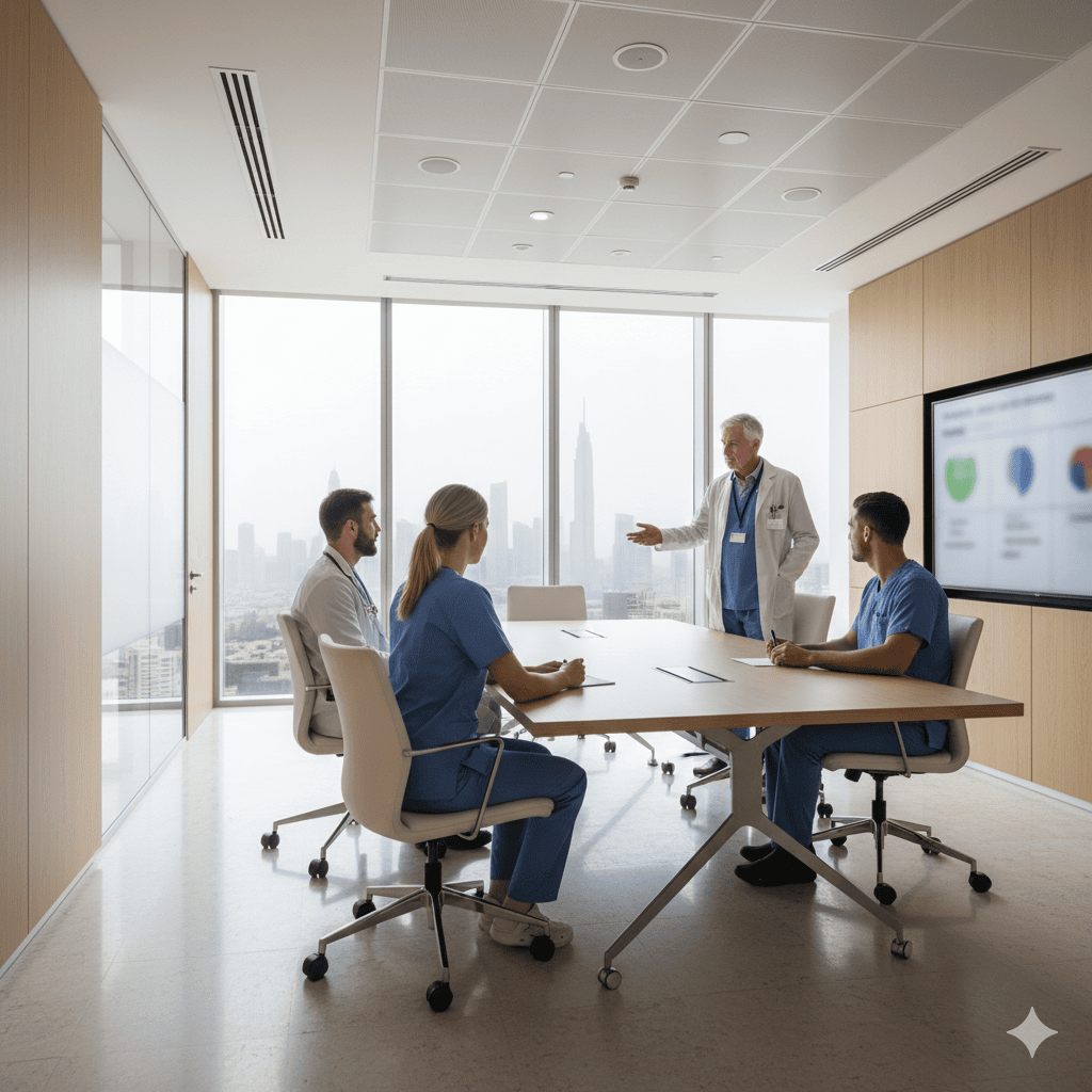 The First 60 Days in a Gulf Private Hospital: Building Calm Foundations as a Western-Trained Clinician