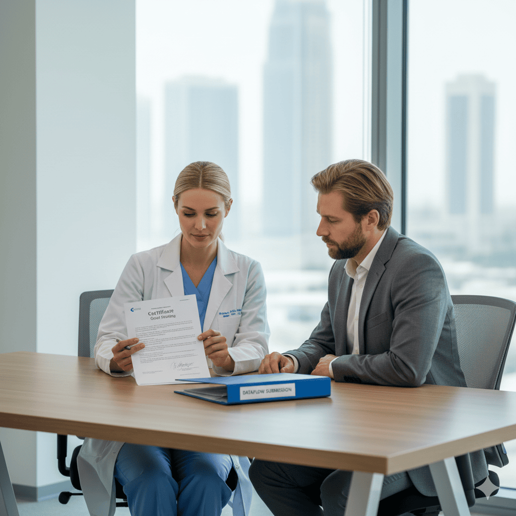 Good Standing Certificates for Gulf Licensing: DHA · DOH · SCFHS · QCHP — What Clinicians and Employers Must Get Right