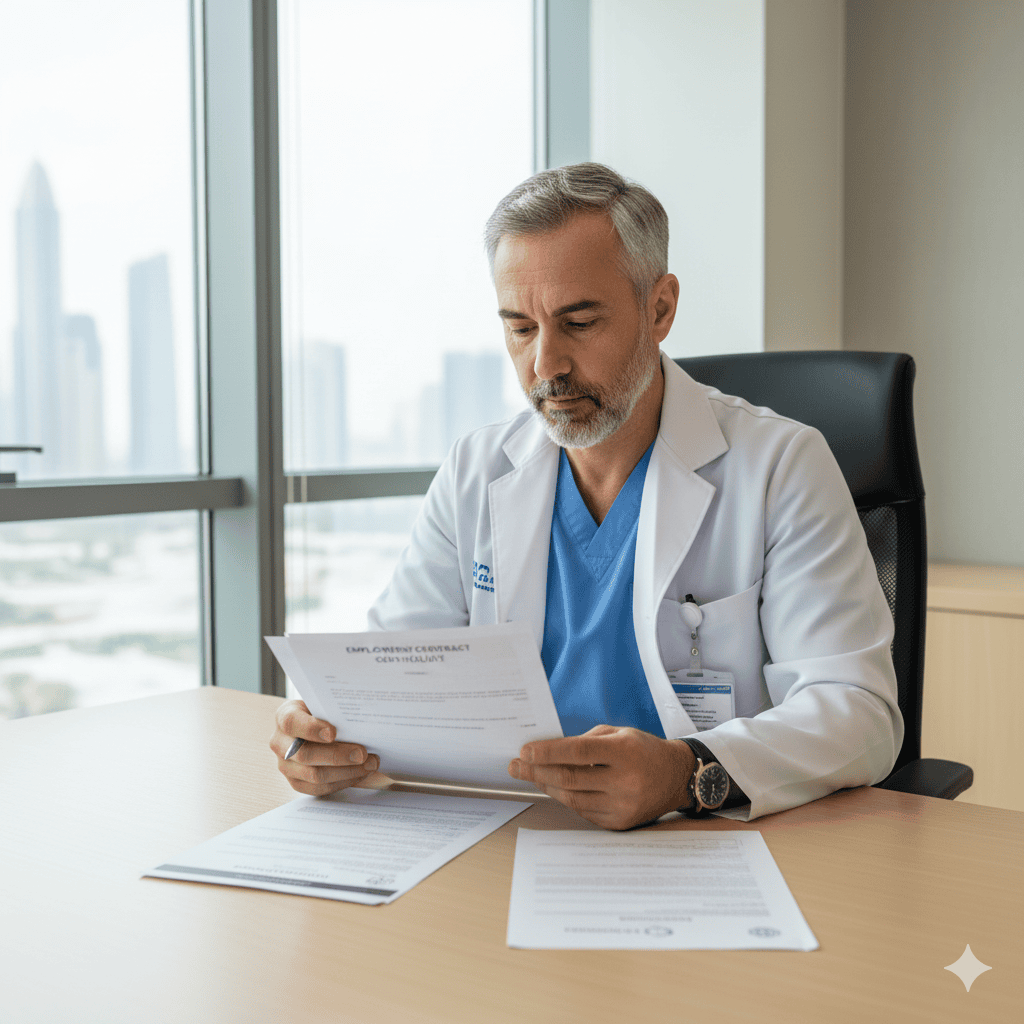 Healthcare Employment Contracts in the Gulf: 15 Clauses Western-Trained Clinicians Must Review Before Signing