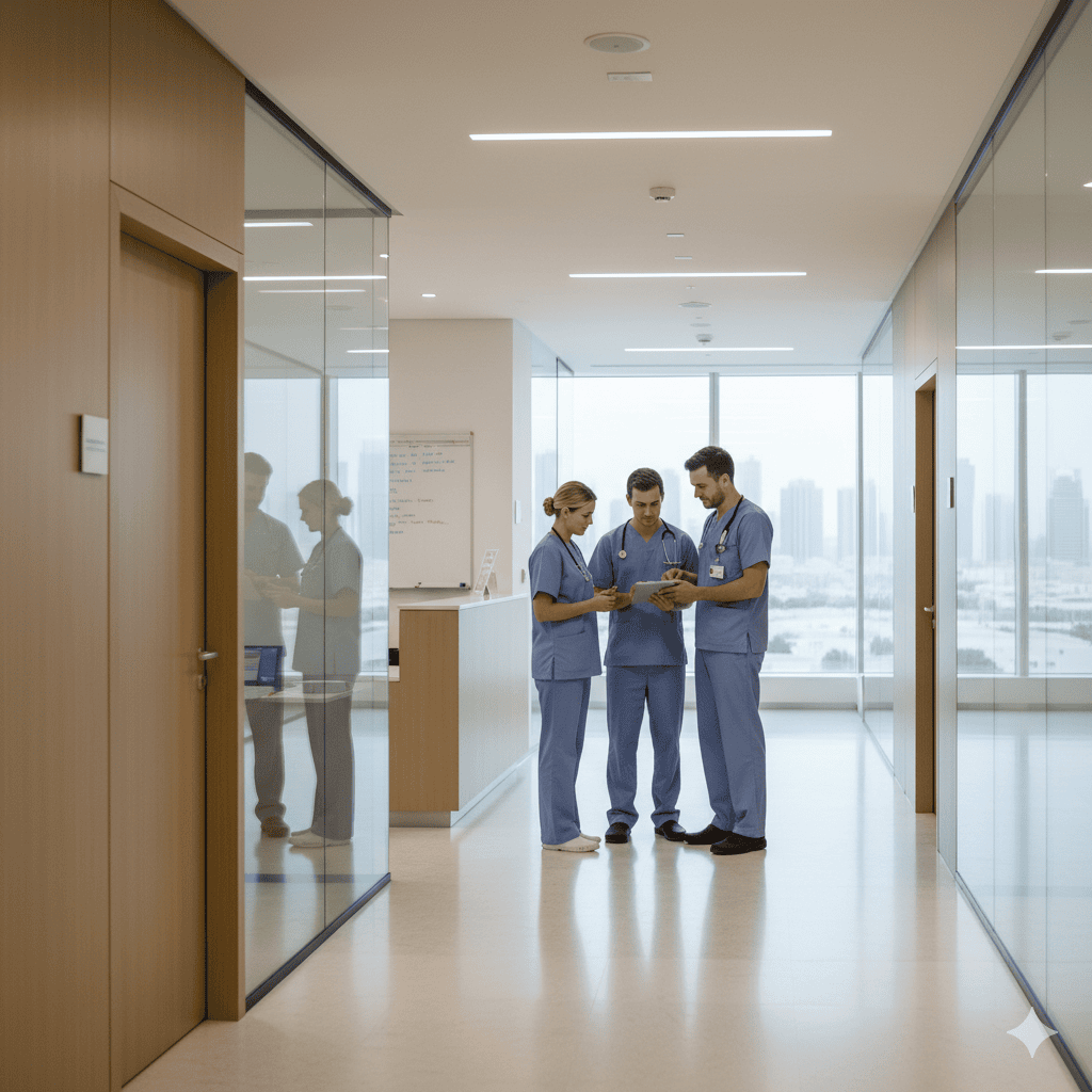 Daily Huddles in Gulf Private Hospitals: Keeping Western-Trained Teams Truly Aligned